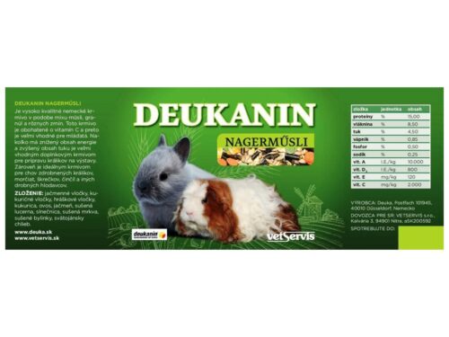 Deukanin Nagermüsli 3kg