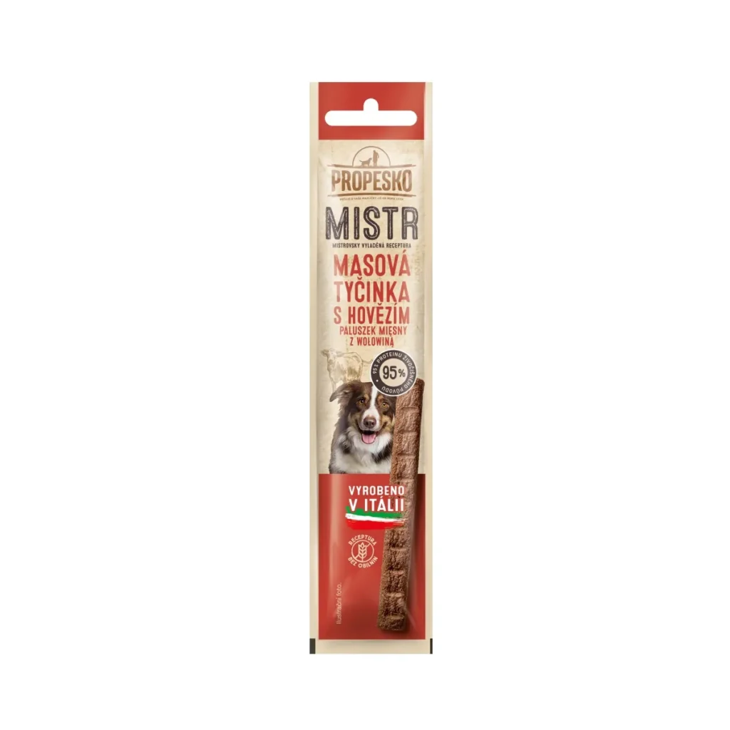 Propesko Dog Mistr hovädzia mäsová tyčinka 10 g