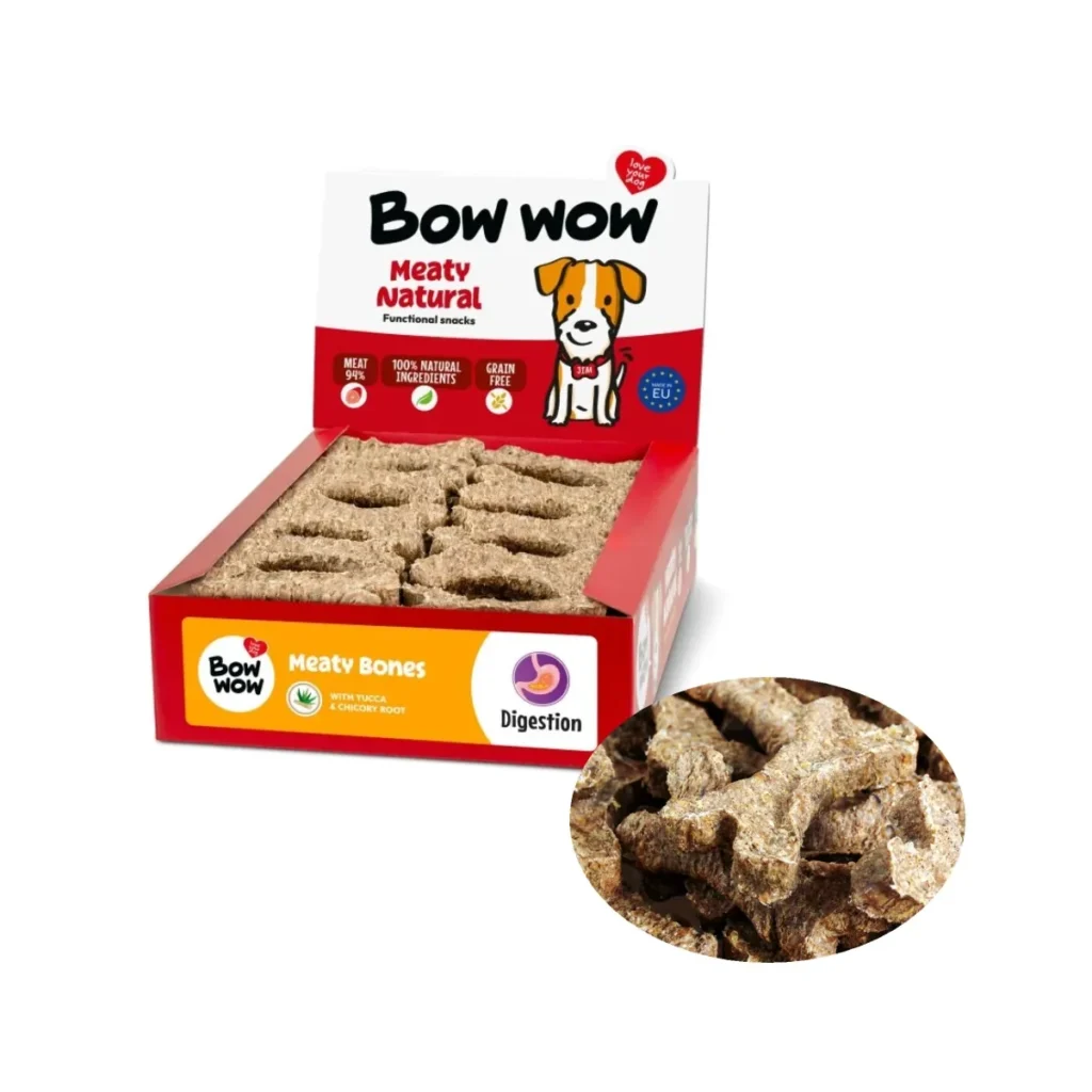 Bow Wow Kost Natural Digestion bez obilnín – balenie 30 kusov