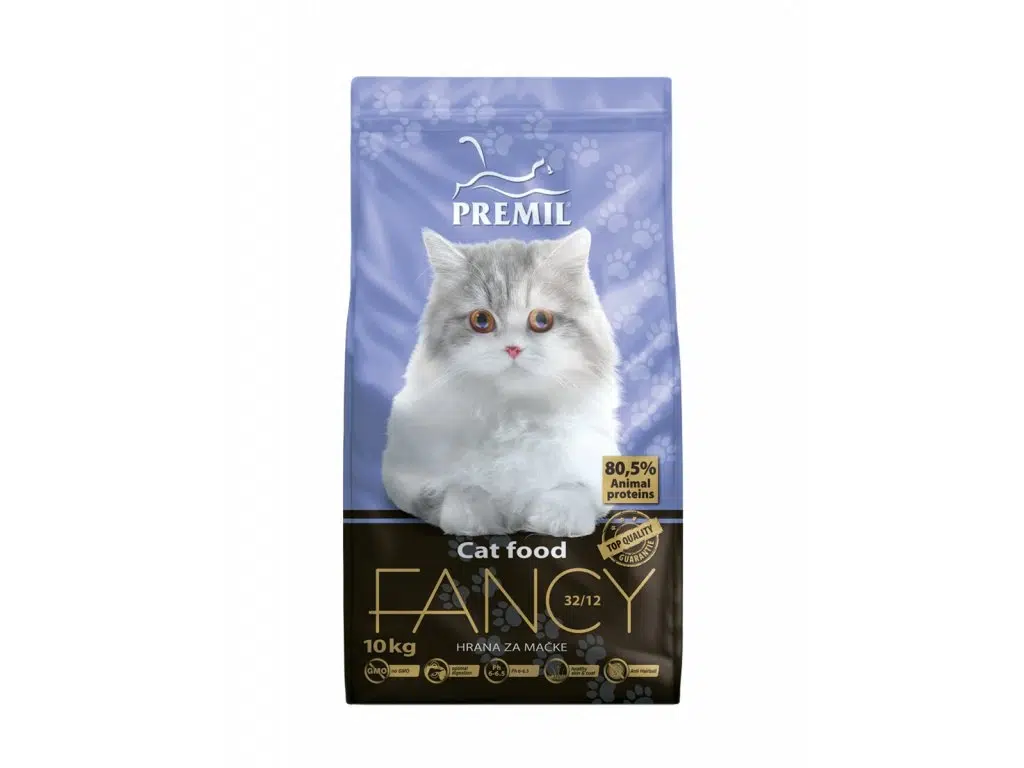Premil Fancy 32/12 10 kg – granule pre mačky