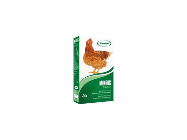 MIKROS Nosnice 1 kg – vitamínové krmivo pre nosnice doplnok pre chov