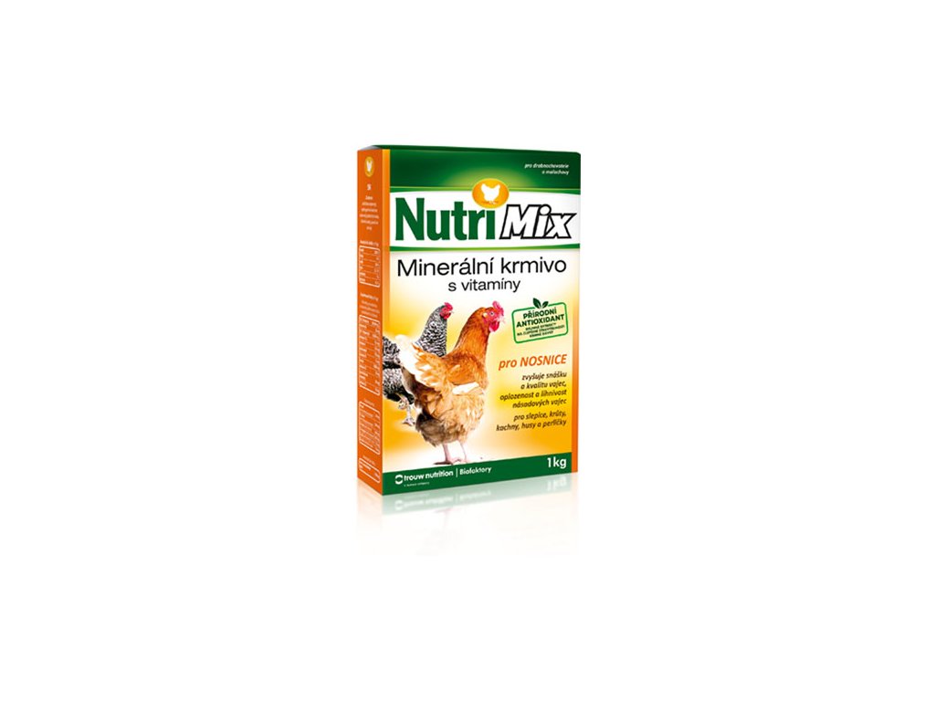 NutriMix pre nosnice 1 kg – minerálne krmivo s vitamínmi doplnok pre chov