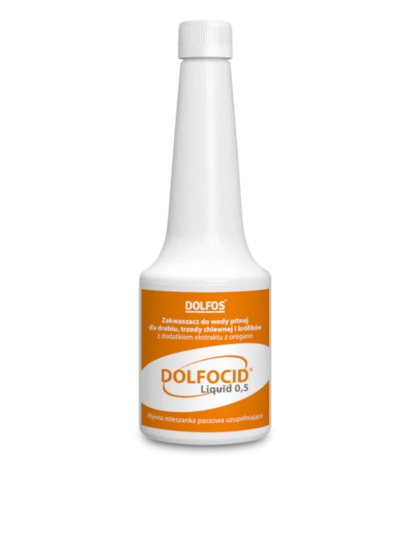 Dolfocid-Liquid-05-1.webp Dolfocid Liquid 0,5 kg – podpora trávenia doplnok pre chov