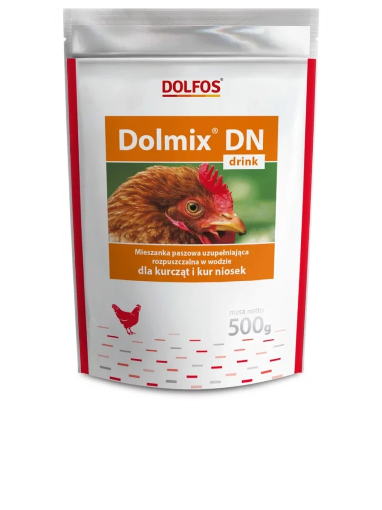 Dolmix DN Drink 500 g – vitamín pre kuriatka a nosnice do vody doplnok pre chov