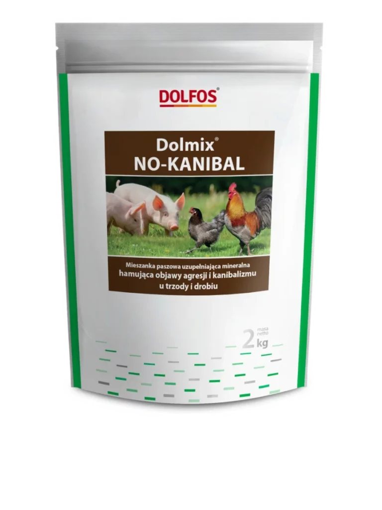 Dolmix NO-KANIBAL 2 kg – vitamín proti agresivite hydiny doplnok pre chov
