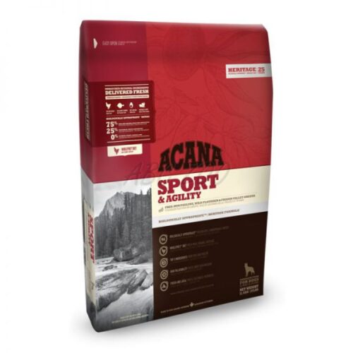 ACANA Sport Agility Heritage 17 kg granule pre psy
