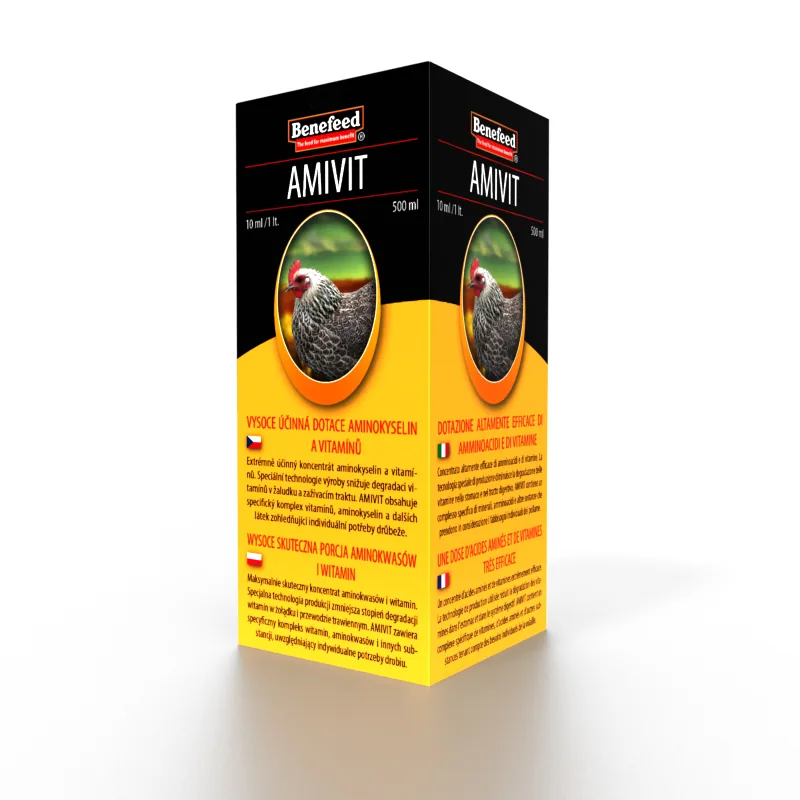 Amivit D 1 l – vitamínový doplnok pre hydinu doplnok pre chov