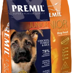 Premil Junior 27/17 15 kg – granule pre šteňatá