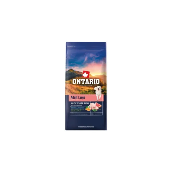 ontario-adult-large-fish-brown-rice-12-kg.webp Ontario Adult Large Lamb & Rice 12 kg granule pre psy