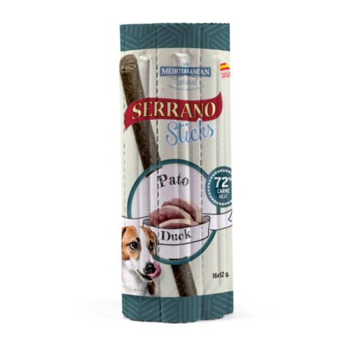 Serrano Sticks Dog Duck kačacie tyčinky 10 ks Serrano Sticks Dog Duck kačacie tyčinky 10 ks