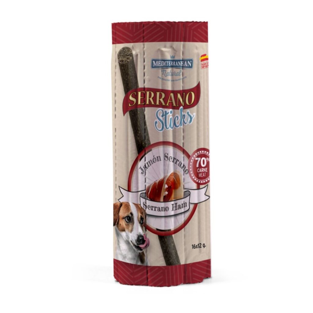 Serrano Sticks Dog Ham šunkové tyčinky 10 ks