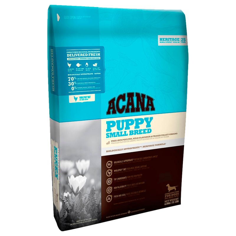 ACANA Puppy Small Breed Heritage 6 kg granule pre psy