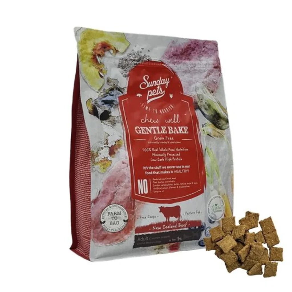 Sunday Pets Gentle Bake Beef Small & Medium Adult 1,3 kg granule pre psy