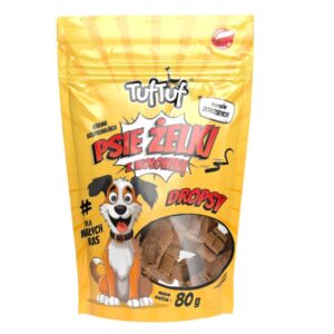 TufTuf super mäkké hovädzie kocky pre malé plemená 80 g