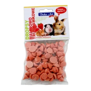 Dako malinovo-jahodové dropsy pre hlodavce 75 g