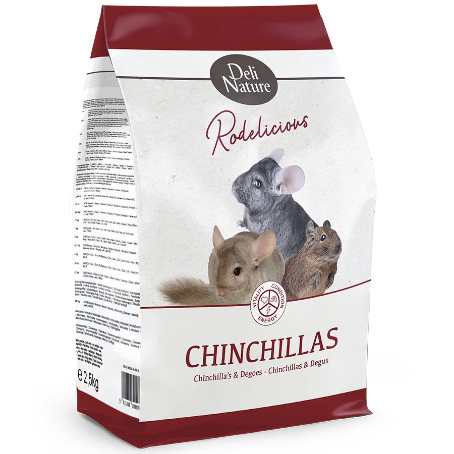 Deli Nature Rodelicious krmivo pre činčily a osmáky 2,5 kg