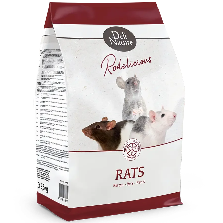 Deli Nature Rodelicious krmivo pre potkany 2,5 kg