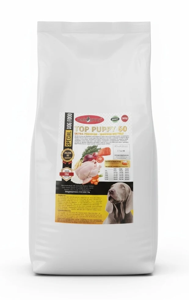 Bardog Top Puppy 60 28/15 lisované granule 15 kg