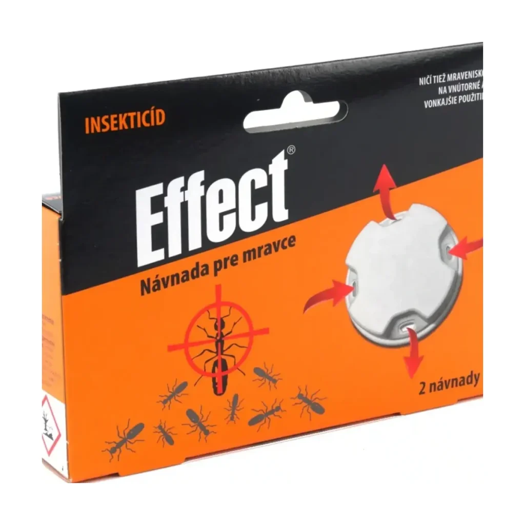 Effect návnada na mravce – 2 nástrahové staničky