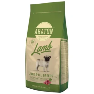 ARATON Junior All Breeds Lamb 15 kg – granule pre šteňatá