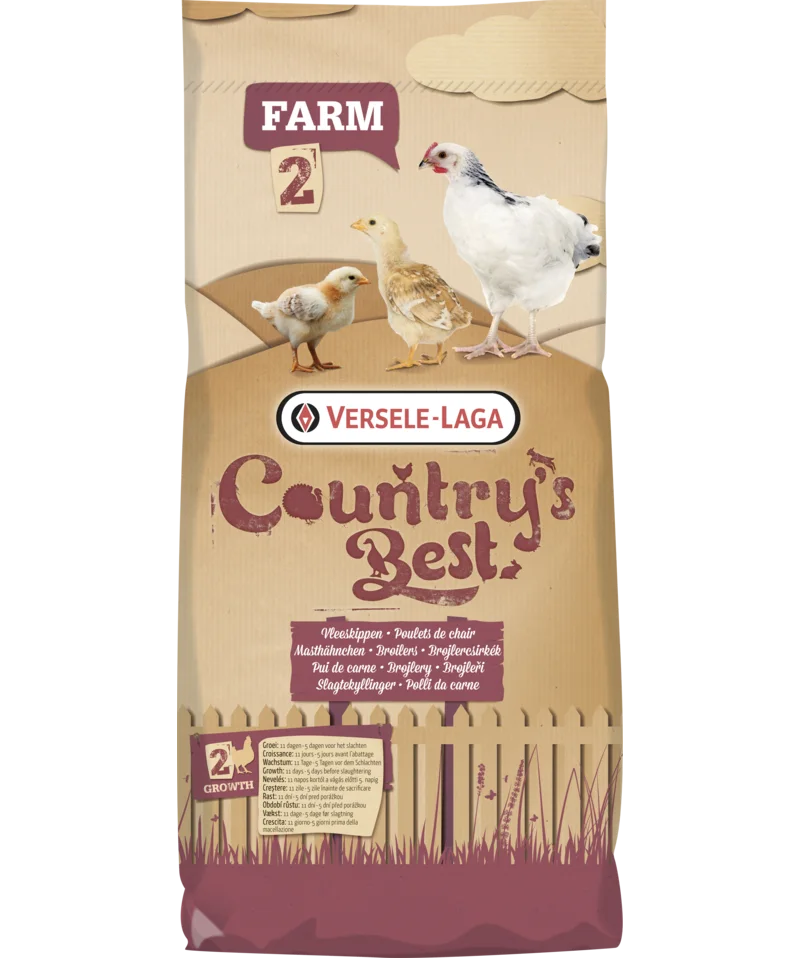Versele-Laga FARM 2 – 20 kg rastové granule pre brojlery