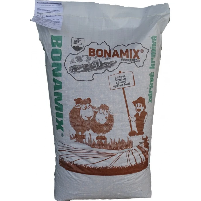 Bonamix Nutrikrm ČOJ 03 – vrece granulovaného krmiva pre jahňatá, 20 kg