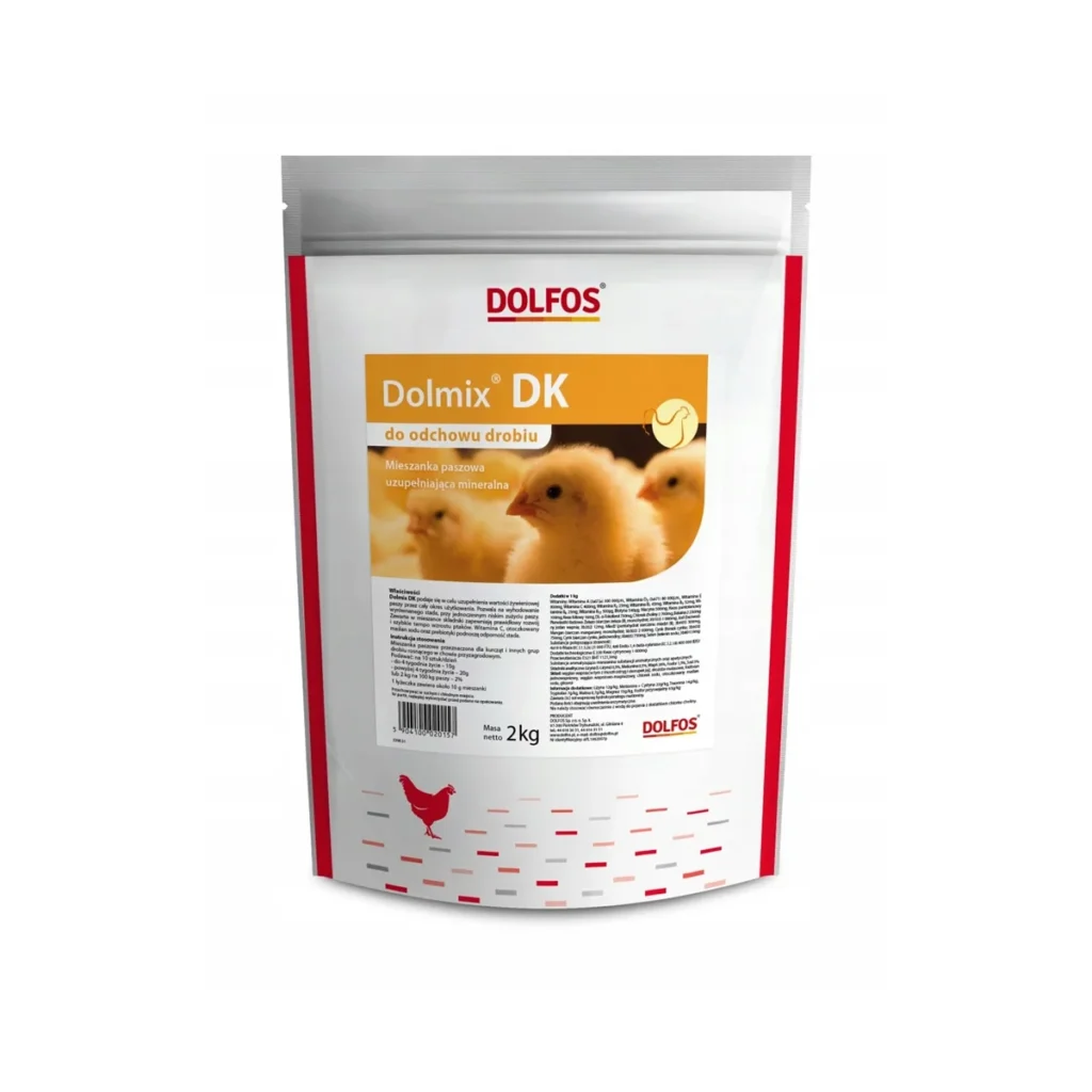 Dolfos Dolmix DK minerálny doplnok pre mladú hydinu 2 kg